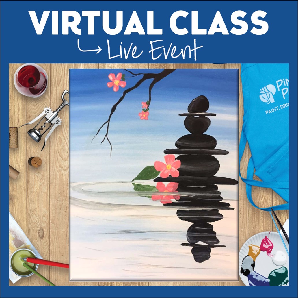 LIVE Interactive Virtual Class ($15 Use Your Own Supplies Option)